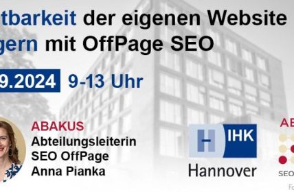 Erfahren Sie, wie Sie mit OffPage SEO die Sichtbarkeit Ihrer Website steigern (Foto: ABAKUS Internet Marketing GmbH)